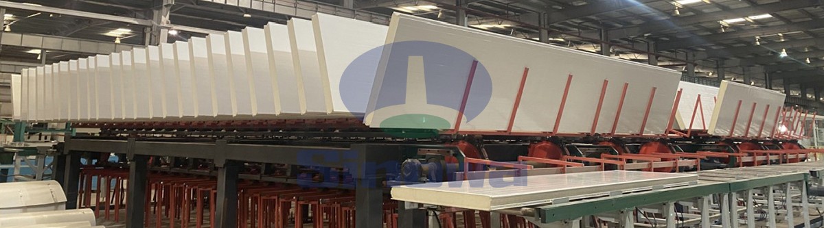 Continuous PU Sandwich Panel Production Line,Sinowa